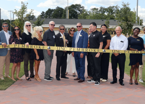 Braves Celebrate Official Opening Of Outdoor Complex